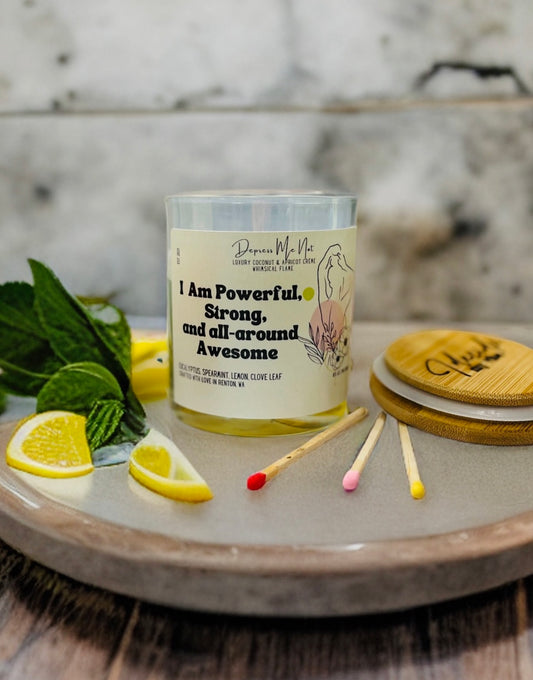 I’m Powerful, Strong and All-Around Awesome Candle
