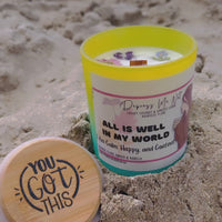 All is Good in My World Candle